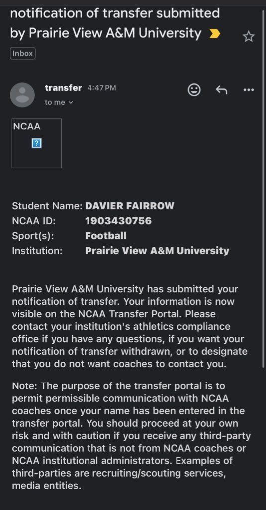 davierfairrow69's tweet photo. DE Officially in the Portal 🙏🏽 https://t.co/pKLsAbpLgt