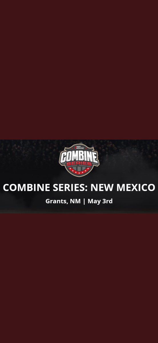 Thank you to <a href="/PrepRedzoneNM/">Prep Redzone New Mexico</a> for the combine series invite! #AGTG
