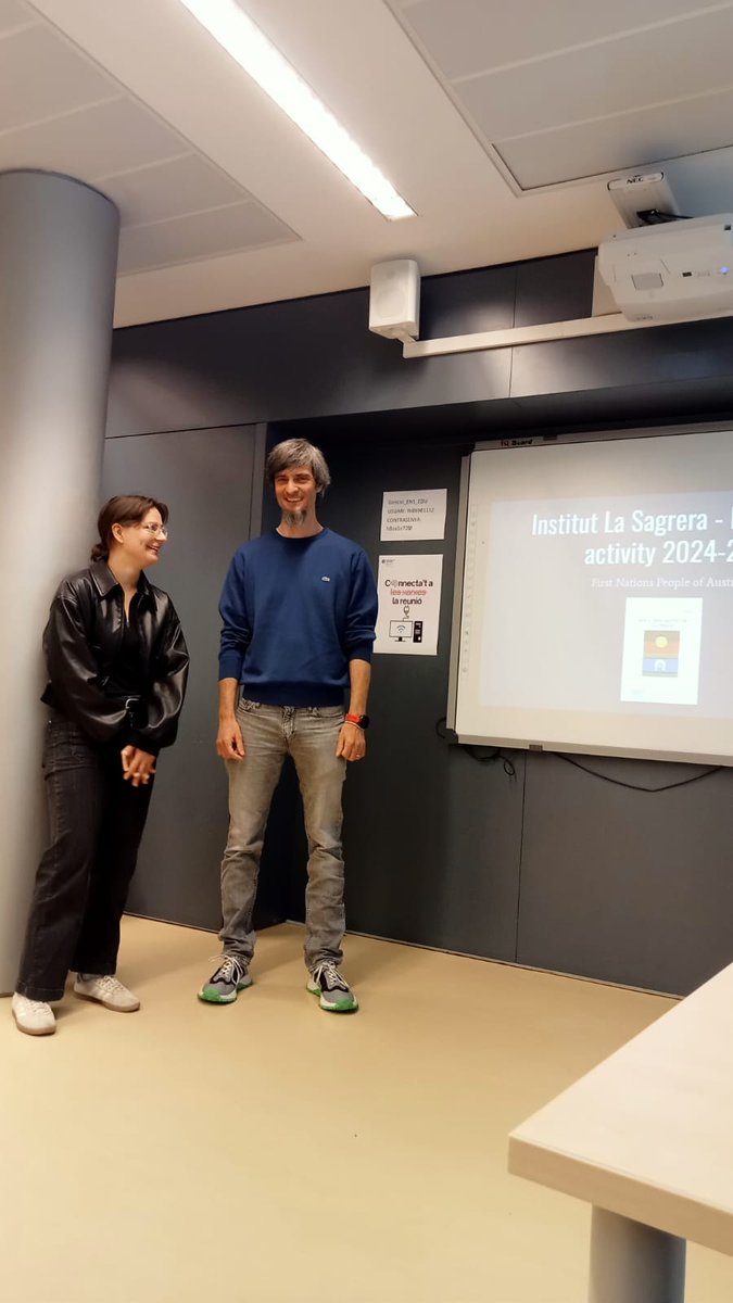 Institut La Sagrera- Sant Andreu (@inslasagrera) on Twitter photo Avui l'Angie, l'auxiliar de conversa en anglès, i l'Albert Q. han presentat al CRP ciutat vella la situació d'aprenentatge (First Nations People of Australia) que ha treballat l'alumnat de 4 d'ESO. Avui l'Angie, l'auxiliar de conversa en anglès, i l'Albert Q. han presentat al CRP ciutat vella la situació d'aprenentatge (First Nations People of Australia) que ha treballat l'alumnat de 4 d'ESO.