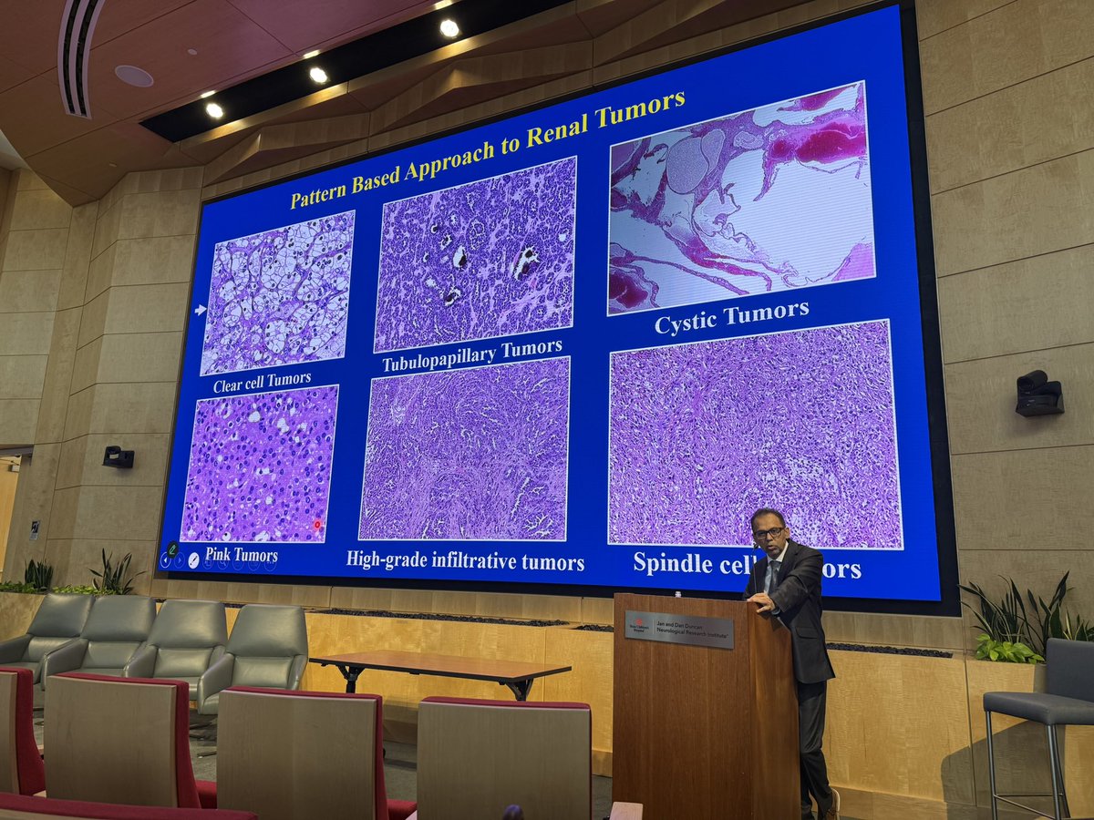 Dr. Rajal B. Shah delivering the 2nd Thomas M. Wheeler lecture at Baylor College of Medicine in conjunction with Houston Society of Clinical Pathologists