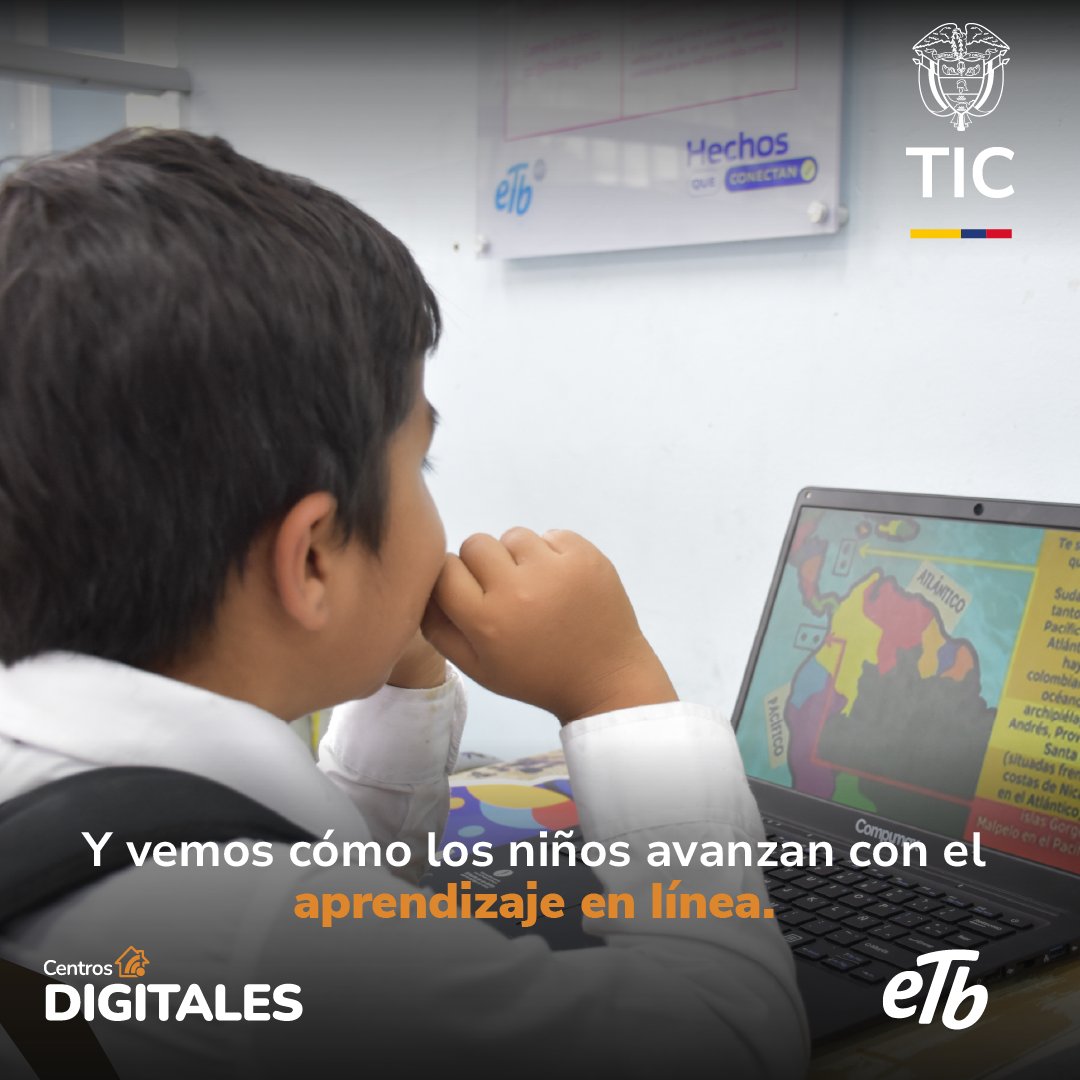 ETB's tweet image. 🏫✨ Estamos visitando las instituciones beneficiadas con Internet gratuito de los Centros Digitales del MinTIC y la UT ETB NET. Más estudiantes acceden a oportunidades digitales. 💻📚🚀 ¡El futuro es hoy!​

#InclusiónDigital #EducaciónConectada #CentrosDigitales