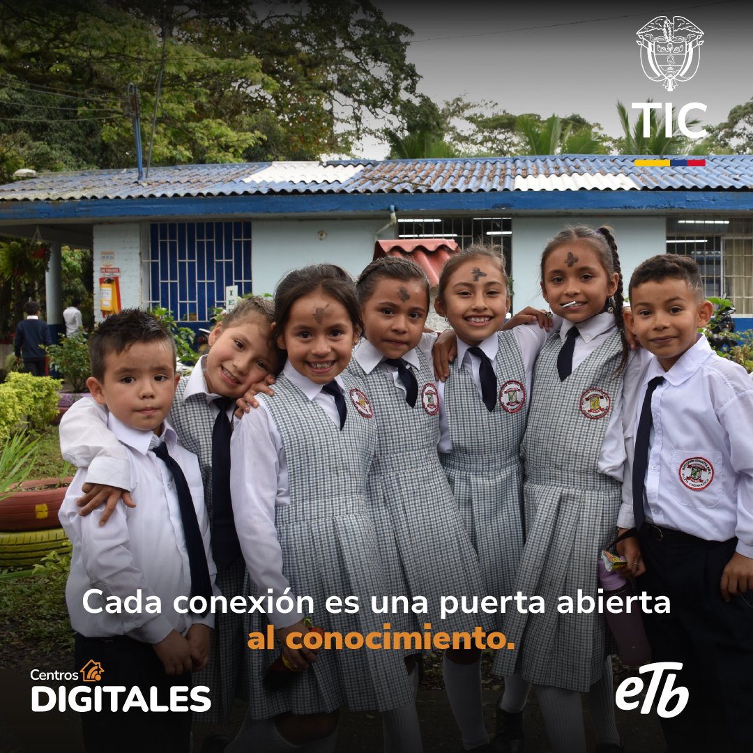 ETB's tweet image. 🏫✨ Estamos visitando las instituciones beneficiadas con Internet gratuito de los Centros Digitales del MinTIC y la UT ETB NET. Más estudiantes acceden a oportunidades digitales. 💻📚🚀 ¡El futuro es hoy!​

#InclusiónDigital #EducaciónConectada #CentrosDigitales