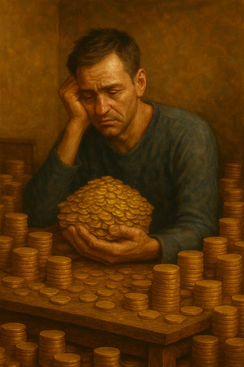 Me with 1 million bits of coins because the genie misunderstood my wish $GENIE