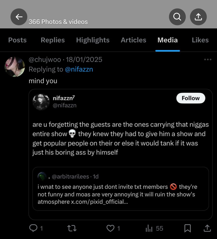 chujwoo's tweet photo. LMFAOOO yj's stans can't be this dense omg, a simple click through my account you can literally find receipts for everything 😭 the one who has notifications on for soobin's stans tweets is YOU like how do you even find these tweets unrelated to yeonjun to begin with lmfao https://t.co/vumOTMAEiD