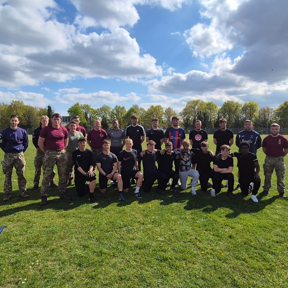 NMAcademy1's tweet image. Yesterday, our students completed a challenging Army Experience Day with the 7th Parachute Regiment RHA!
🔥 5km forest run
🧠 Command tasks
🎯 Firing range simulator
🍳 Field cooking
💪 Log & stretcher race
Huge thanks to TSM Richard Jackson for the opportunity! 👏