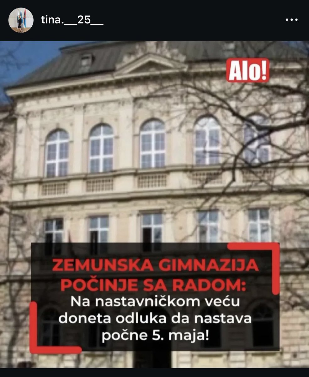Zg_blokada's tweet image. Draga direktorka, nije lepo lagati
Učenici Zemunske gimnazije u blokadi🫶🏻🥰