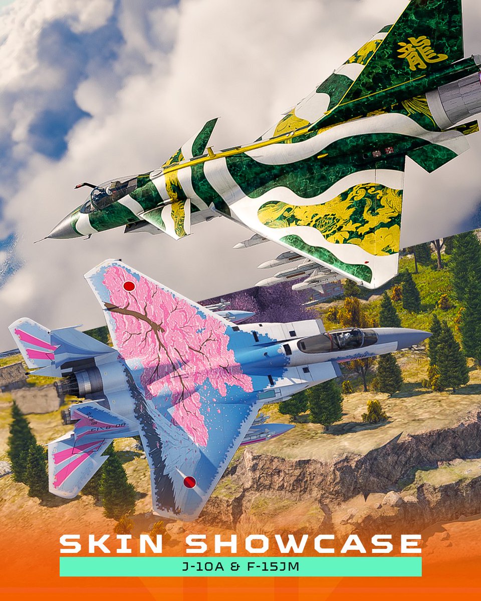 🏆WTCS ESPORT TROPHY I - SKIN SHOWCASE🏆

The new skins have taken off!

1⃣"Pearl from the East" on the Chinese J-10A 
2⃣"Haru No Kisetsu" on the Japanese F-15JM

Soon in the WTCS Esport Trophy I🔥

📸More pics here : discord.gg/wt-esport 

#WTCS