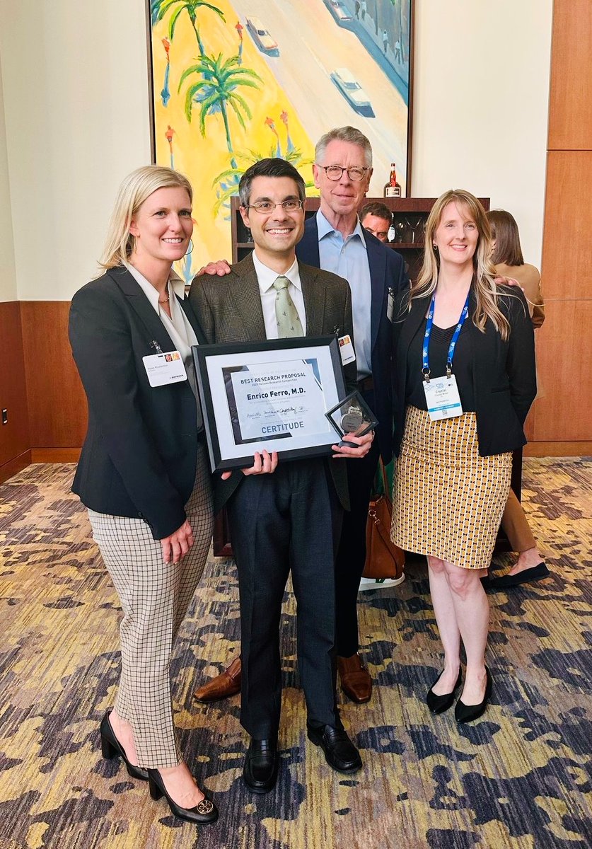 Enrico Ferro, MD (@enricoferromd) on Twitter photo 🚩#HRS2025 : Thrilled to win the 2025 <a href="/BIOTRONIK_US/">BIOTRONIK US</a> International Research Competition! I look forward to our collaboration with <a href="/SmithBIDMC/">BIDMC Smith Center</a> to link #Medicare claims and #CIED remote monitoring data across the US to study real-world outcomes for patients with VT, AF and more! 🚩#HRS2025 : Thrilled to win the 2025 <a href="/BIOTRONIK_US/">BIOTRONIK US</a> International Research Competition! I look forward to our collaboration with <a href="/SmithBIDMC/">BIDMC Smith Center</a> to link #Medicare claims and #CIED remote monitoring data across the US to study real-world outcomes for patients with VT, AF and more!