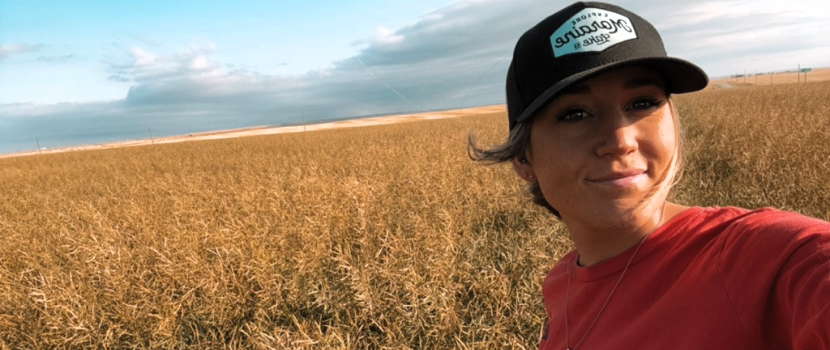 SaskPolytech's tweet photo. Hannah's early passion for agriculture, led her to become part of the first graduation class for the Agriculture and Food Production program. She completed a co-op with @NutrienAgRetail in Moose Jaw and is excited to join them full time after graduation! https://t.co/0Cr27xIL3e https://t.co/Q2fpVbF09J