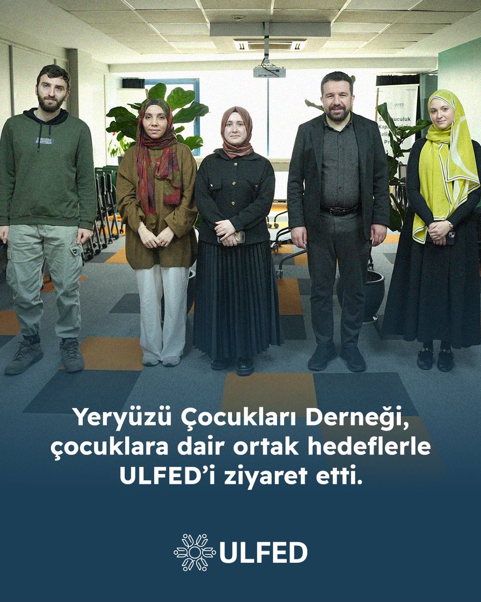 Uluslararası STK Federasyonu (@ulfed_tr) on Twitter photo Yeryüzü Çocukları Derneği (YEÇED) <a href="/yecedorg/">Yeryüzü Çocukları Derneği</a>, ULFED’e gerçekleştirdiği ziyarette mevcut çalışmalarını paylaştı; karşılıklı deneyim aktarımıyla başlayan görüşme, Suriye ve Türkiye’de çocuklara yönelik hayata geçirilebilecek ortak projelere dair istişareyle devam etti. Ziyarete, Yeryüzü Çocukları Derneği (YEÇED) <a href="/yecedorg/">Yeryüzü Çocukları Derneği</a>, ULFED’e gerçekleştirdiği ziyarette mevcut çalışmalarını paylaştı; karşılıklı deneyim aktarımıyla başlayan görüşme, Suriye ve Türkiye’de çocuklara yönelik hayata geçirilebilecek ortak projelere dair istişareyle devam etti. Ziyarete,