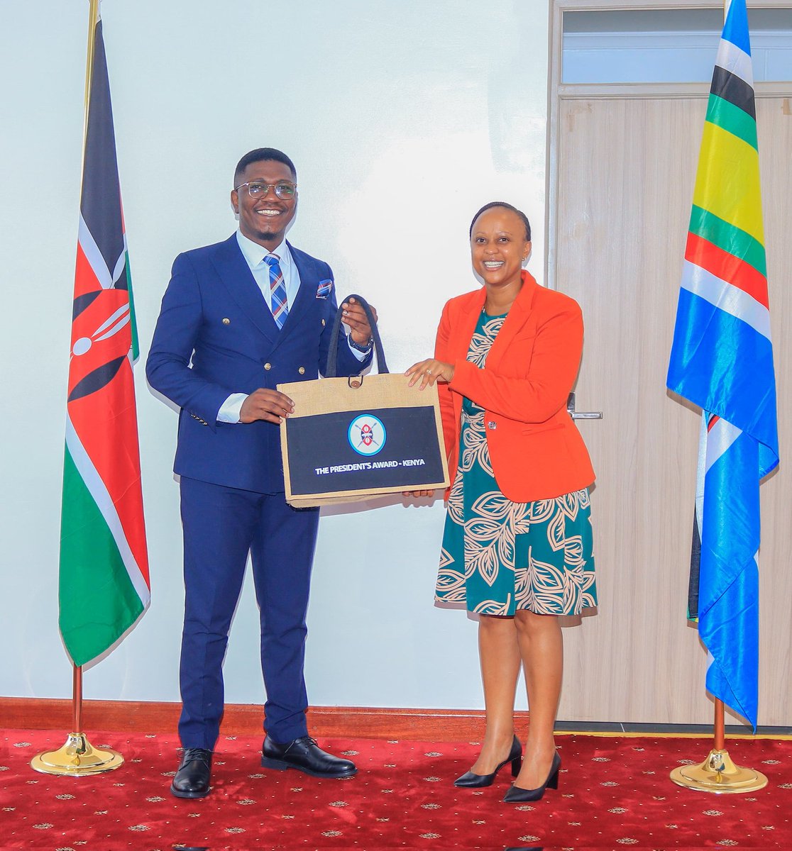 MargaretKiogora's tweet photo. Today, it was an honor to lead the President's Award-Kenya team in a meeting with our Principal Secretary, Mr. @fikirini_jacobs. During the discussion, we had the opportunity to update the PS on the various initiatives undertaken by the @presidentsaward and their profound impact on empowering young people. The PS commended the team for its steadfast commitment to nurturing responsible, engaged, and community-oriented youth through leadership development, skill-building, and voluntary service. Additionally, he expressed his support for our upcoming projects, including the Africa Regional Conference scheduled for 5th to 7th May, 2025.

#WorldReady