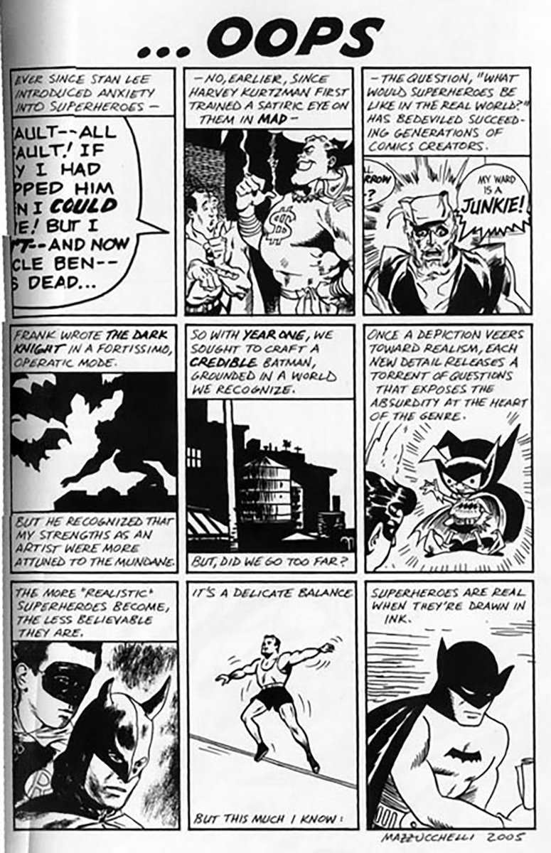 "...OOPS" by David Mazzucchelli