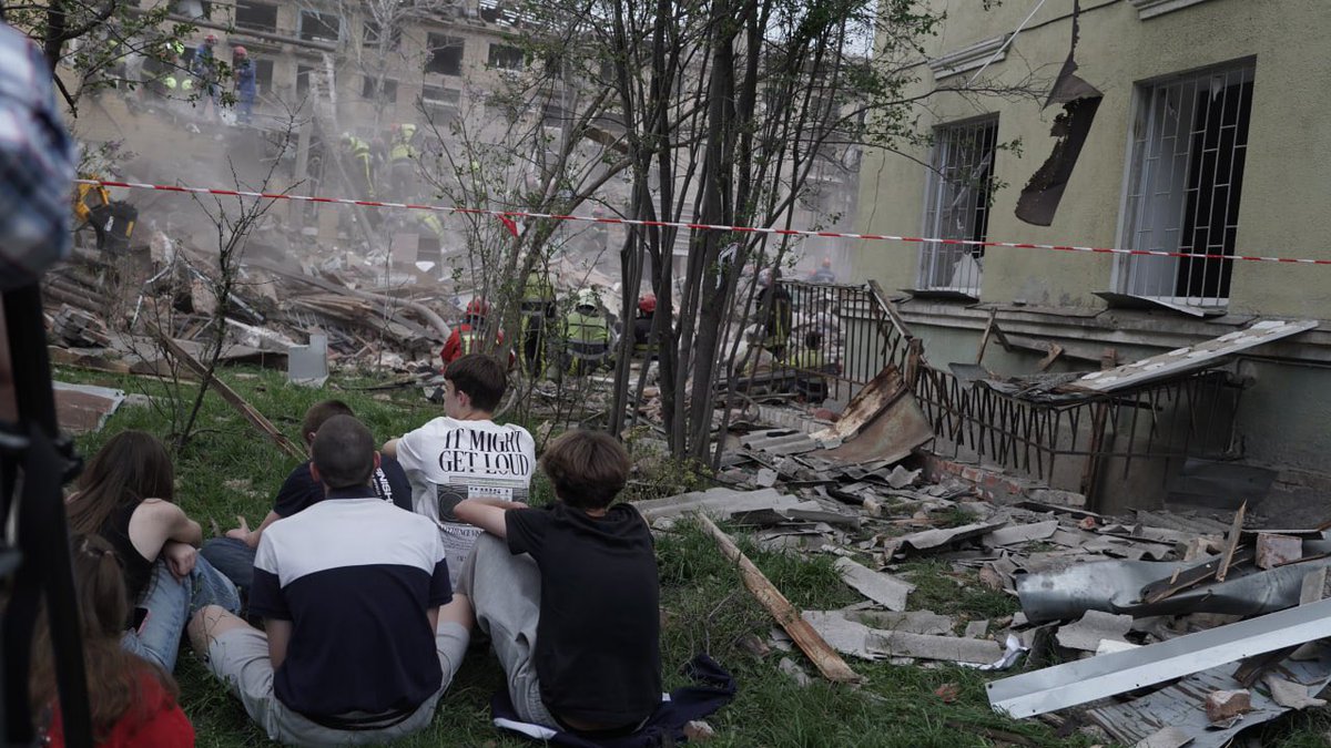 Nataliya Gumenyuk (@ngumenyuk) on Twitter photo The real leverage against Ukraine Trump has is not abandoning us, but not selling means for air defense. My latest for <a href="/guardian/">The Guardian</a>.
Photo: teens observe rescue operation, waiting for the miracle —their friend is under the rubble. No, he didn’t survive
theguardian.com/commentisfree/… The real leverage against Ukraine Trump has is not abandoning us, but not selling means for air defense. My latest for <a href="/guardian/">The Guardian</a>.
Photo: teens observe rescue operation, waiting for the miracle —their friend is under the rubble. No, he didn’t survive
theguardian.com/commentisfree/…