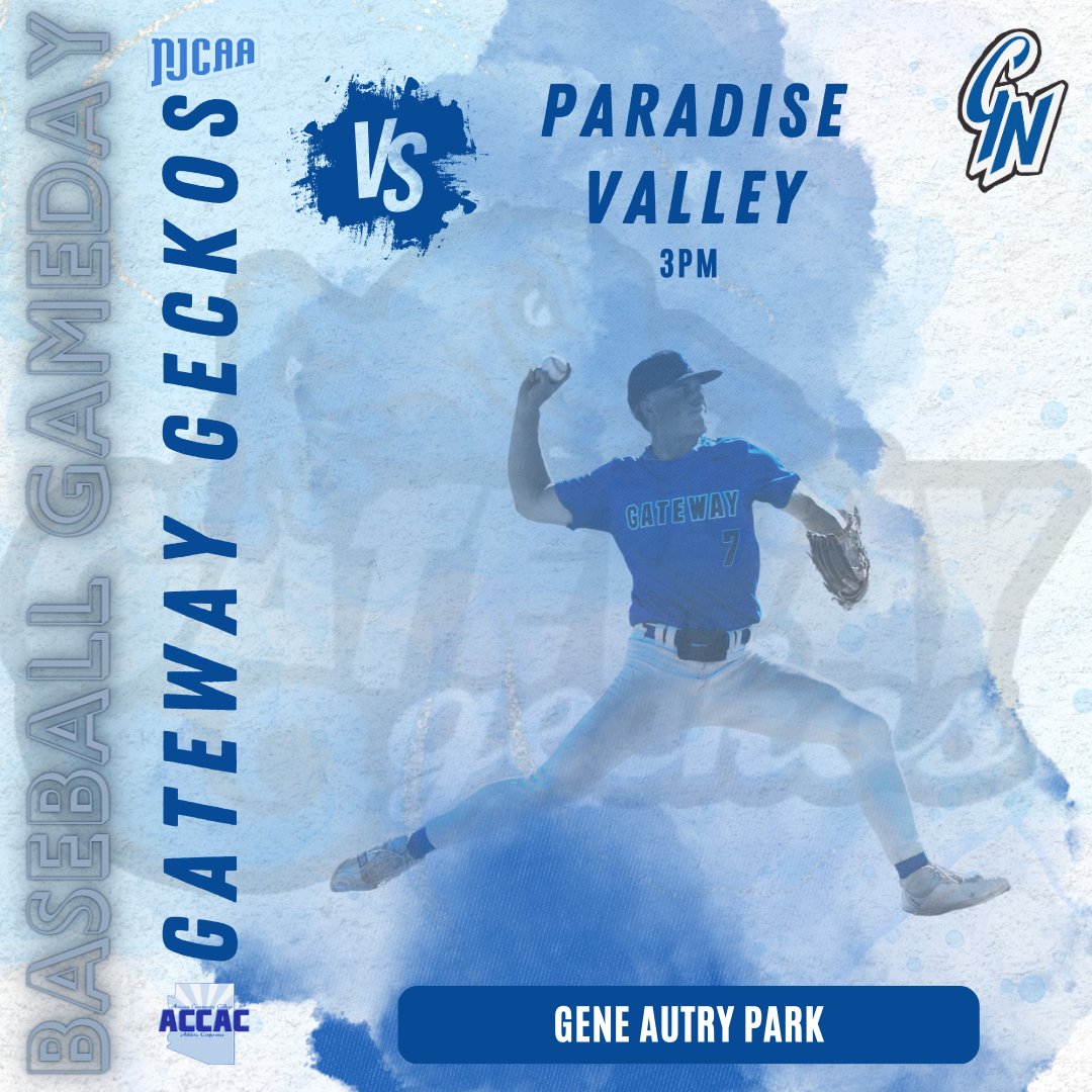 GateWay CC Athletics (@gatewaygeckos) on Twitter photo ⚾🦎 GameDay 🦎⚾
⚾ <a href="/gecknation/">GeckNation Baseball</a>
🆚 <a href="/PVCCPumas/">Puma Athletics</a>
🕦 3pm
📍 The Gene
🤳 Game Changer➡Gateway Geckos Baseball 2025
@Gatewaycc <a href="/accac_sports/">ACCAC Sports</a> <a href="/NJCAA/">NJCAA</a>
#letsgogeckos #BaseBall #gecknation #gdub #gameday ⚾🦎 GameDay 🦎⚾
⚾ <a href="/gecknation/">GeckNation Baseball</a>
🆚 <a href="/PVCCPumas/">Puma Athletics</a>
🕦 3pm
📍 The Gene
🤳 Game Changer➡Gateway Geckos Baseball 2025
@Gatewaycc <a href="/accac_sports/">ACCAC Sports</a> <a href="/NJCAA/">NJCAA</a>
#letsgogeckos #BaseBall #gecknation #gdub #gameday