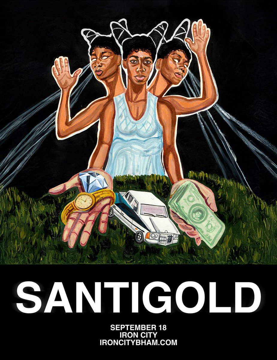 ✨ I hope you didn't forget! @santigold is going to be in BHAM on 9.18! 💰 Get your tickets now at ironcitybham.com ✨