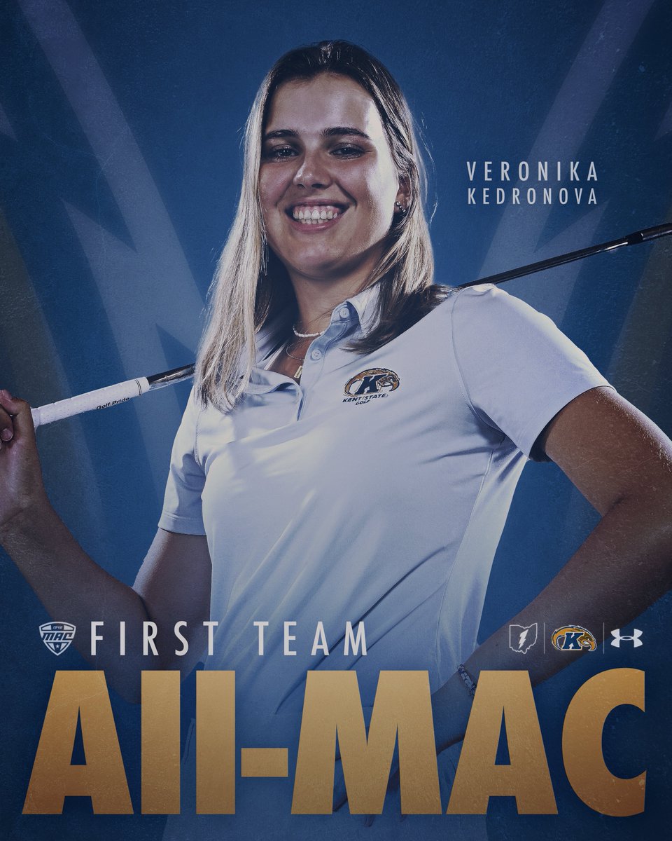 Kent State Women's Golf (@kentstwgolf) on Twitter photo ππΌπΎ ππ€π‘πππ§ π€π π©ππ ππππ§
Veronika Kedronova earns MAC Golfer of the Year and First Team All-MAC honors for a stellar sophomore season! π
#GoFlashes | <a href="/KentStAthletics/">Kent State Athletics</a> ππΌπΎ ππ€π‘πππ§ π€π π©ππ ππππ§
Veronika Kedronova earns MAC Golfer of the Year and First Team All-MAC honors for a stellar sophomore season! π
#GoFlashes | <a href="/KentStAthletics/">Kent State Athletics</a>