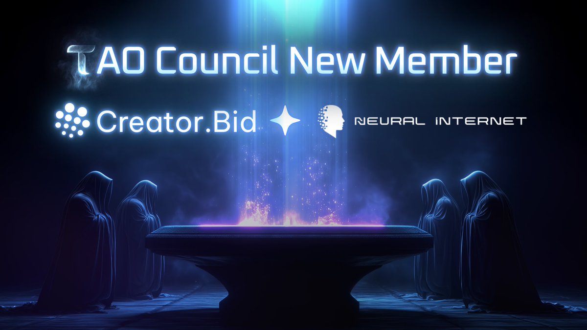 CreatorBid's tweet photo. Announcing a new addition to the CreatorBid TAO Council: NI Compute (SN27) 🔥

We welcome @neural_internet, the team behind NI Compute - Subnet 27 - to the CreatorBid TAO Council.

NI Compute is a decentralized compute network purpose-built to support the most demanding machine learning workloads. Equipped with NVIDIA’s top-tier hardware - A100s, H100s, H200s,  SN27 delivers powerful inference and training capacity to the Bittensor and CreatorBid Agent ecosystem.

We’re excited to have them on the Council as we accelerate the infrastructure layer for advanced agent intelligence.

The CreatorBid TAO Council is growing. If you’re building a subnet or supporting Bittensor’s evolution, reach out and join us.

DMs are open 🤝