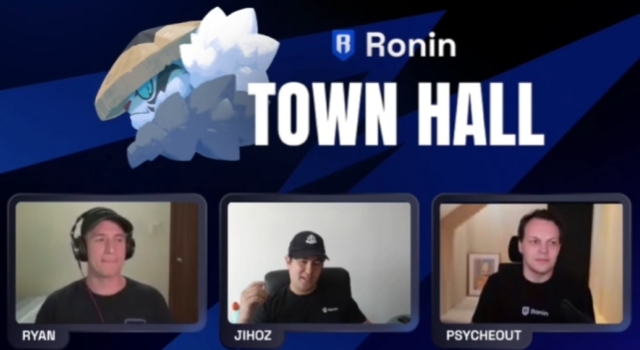 I firmly believe in the RONIN ecosystem and the team behind it

Ronin Community is unbreakable, time has proven it

Yesterday, @jihoz_axie &amp; <a href="/Psycheout86/">Psycheout.ron</a> led the first ever <a href="/Ronin_Network/">Ronin</a> Townhall.

Summarized, all you need to know about RONIN´s future 👇🧵