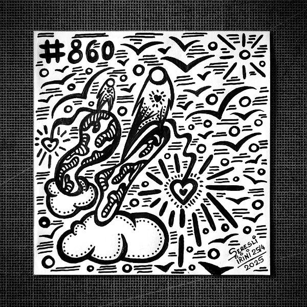 Irini Seresli (@iriniseresli) on Twitter photo #860 doodle journal •_•
"The light of heart is free to fly."
Kira Jane Buxton
<a href="/KiraJaneWrites/">Kira Jane Buxton</a>
#mindfulart #meditation #arttherapy #mentalhealth #expressiveart #intuitiveart #abstractart #Mindfulness #psychedelicart #860 doodle journal •_•
"The light of heart is free to fly."
Kira Jane Buxton
<a href="/KiraJaneWrites/">Kira Jane Buxton</a>
#mindfulart #meditation #arttherapy #mentalhealth #expressiveart #intuitiveart #abstractart #Mindfulness #psychedelicart