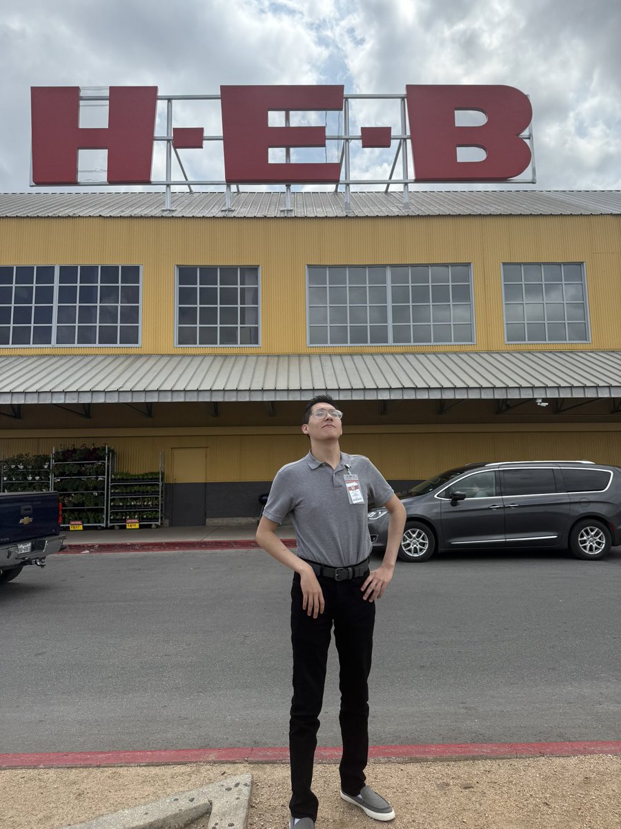 Here <a href="/NISDReddix/">Nellie Reddix Center</a>  <a href="/NISDSpecialEd/">NISD Special Ed</a> hard work pays off big time! My newest Phase3 student worked very hard his first year 1/2 in his Phase2 Skills Class and in a short time went from trepidation to DOMINATION! He went out and grabbed his first job <a href="/HEB/">H-E-B</a>. Congrats Gael!!💪🏻🔥