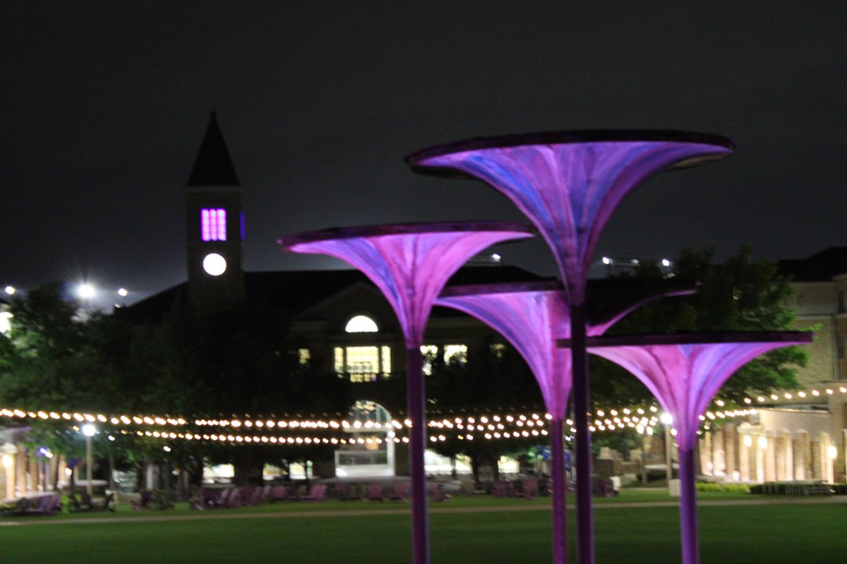 wandervisions's tweet photo. Beautiful 😍 View from the Campus of TCU #HornedFrog #TCU https://t.co/6Ms3UFcDXS