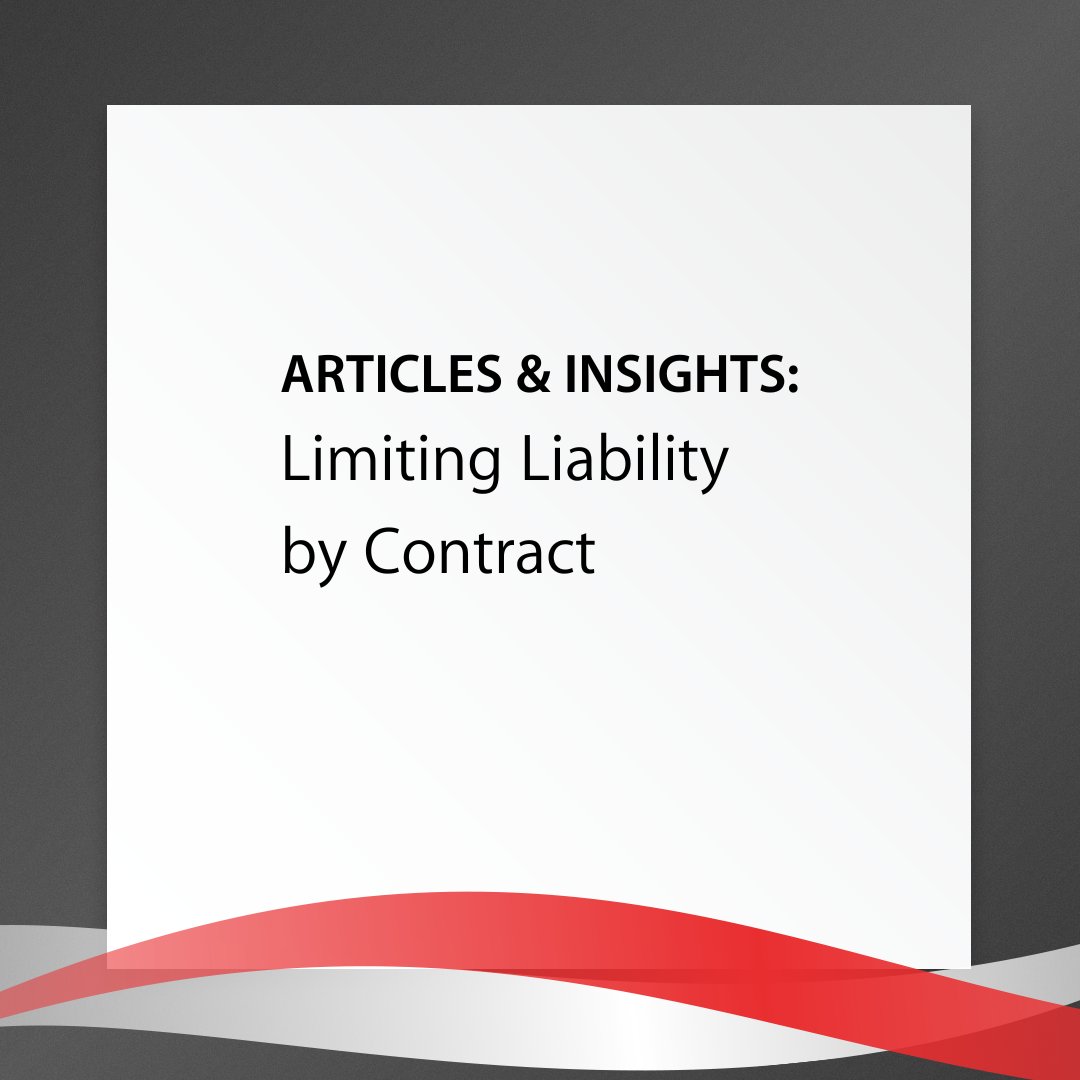 In this publication, F. Richard Gosse, Partner in St. John's, emphasizes the importance of clear contracts and managing liability in construction agreements—ensuring fairness, clarity, and risk mitigation for all parties involved. #ConstructionLaw ow.ly/Bq7U50VHNvm