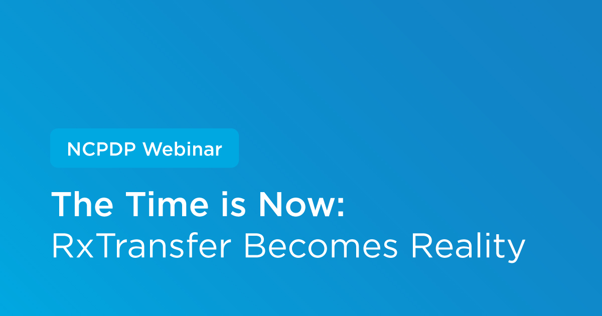 RxTransfer is here and it’s having a positive impact on pharmacist workload and patient care. Learn more about this transaction type at a May 20 #webinar moderated by Andrew Kaul, Manager of Product Innovation at Surescripts. sure.sc/3GpAzG6