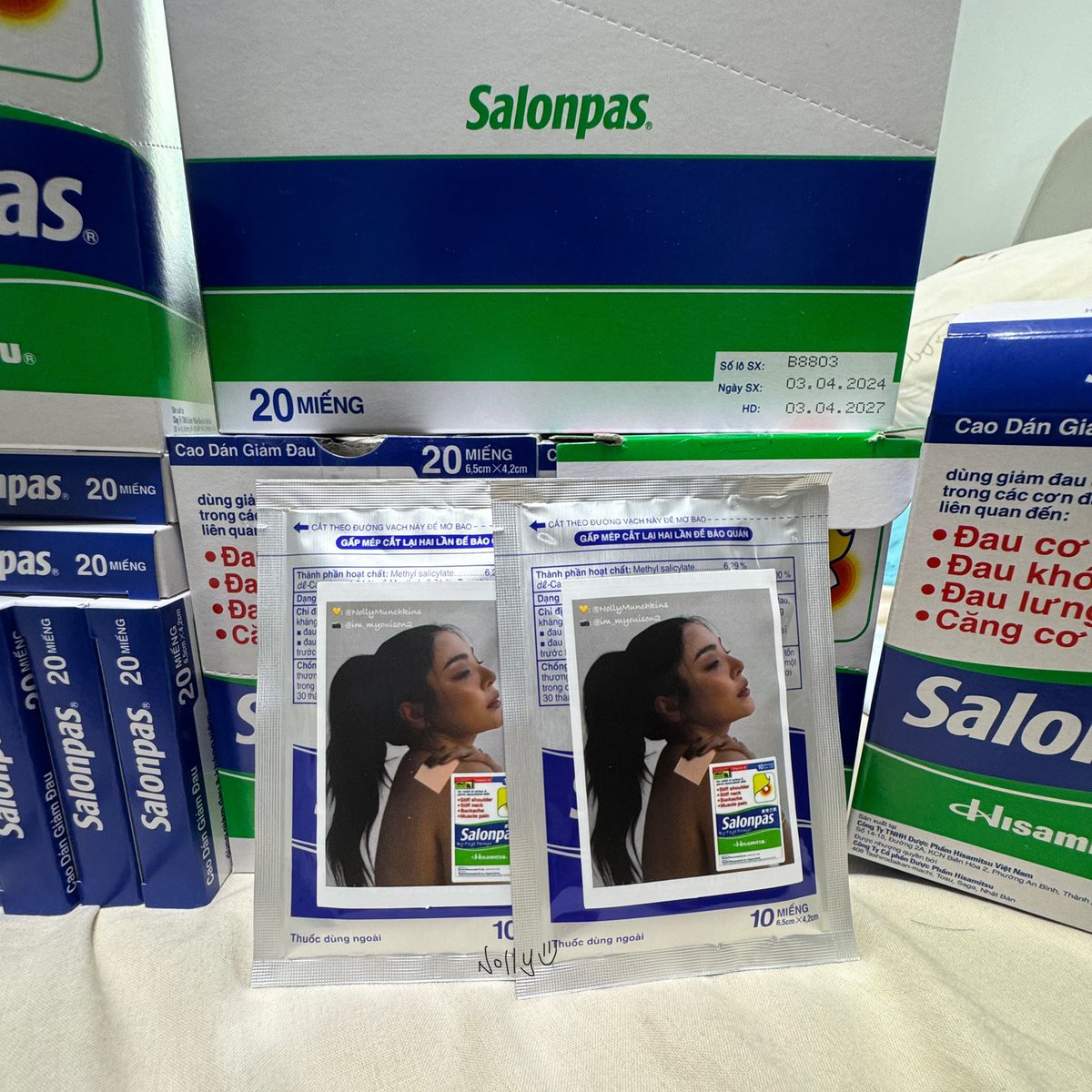 NollyMunchkins's tweet image. 🌻GIVEAWAY🌻
2025 FAYE FAN MEETING IN PHNOM PENH
- Begin Again

+*Secret item* Reveal… Salonpas! 🤣🤣🤣
(Gives you warmth and help in time of need)
See you tmr!

📅: 26 April 2025
📍: Aeon Mall Sen Sok City

#BeginAgain
#FayePeraya 
#FayeFMinPP
#FayeBeginAgainFMinCambodia
#Codex