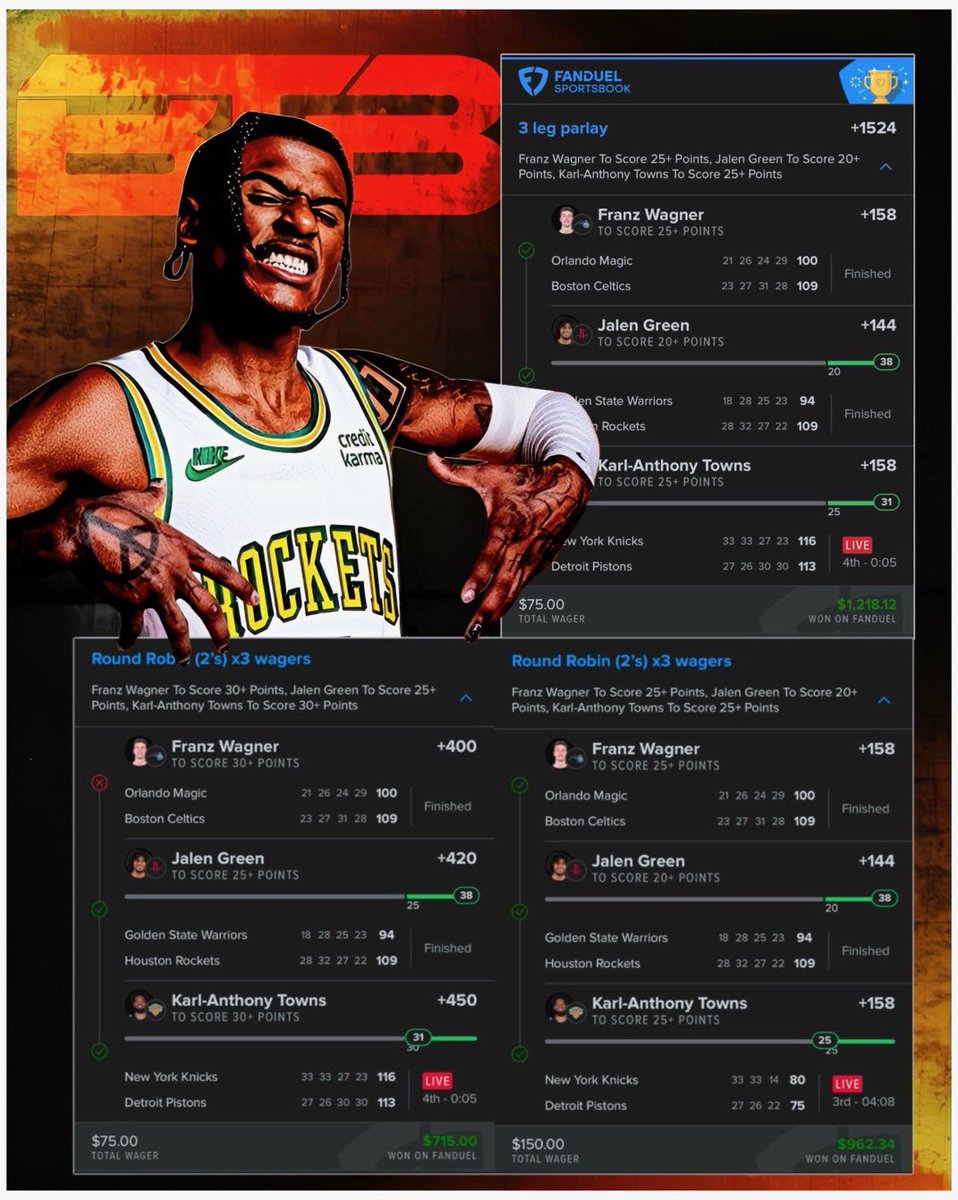 CamdenCaps's tweet image. Lowkey snapped

Let’s giveaway $25 to 2 people that like or rt this tweet

+530 ✅
+545 ✅
+566 ✅
+704 ✅
+1256 💎
+1524 💎
+2760💎

All plays:
beatthebooks.link/camden