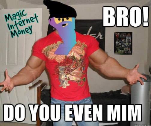 <a href="/jeremybtc/"></a> My joy is having Magic Internet Money in my wallet.

$MIM

#MagicInternetMoney #Bitcoin #Solana #Memecoin