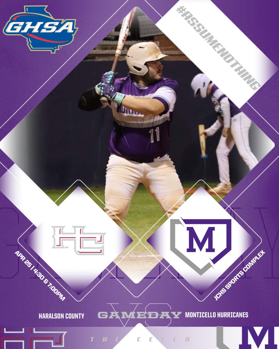 DiamondCanesMHS's tweet photo. Home playoff GAMEDAY!!!! First pitch is at 4:30!! Come out and support the Diamond Canes as they host for the first time in 10 years!!! 

#assumenothing #CaneNation #justUS https://t.co/h8Qd3bARcJ