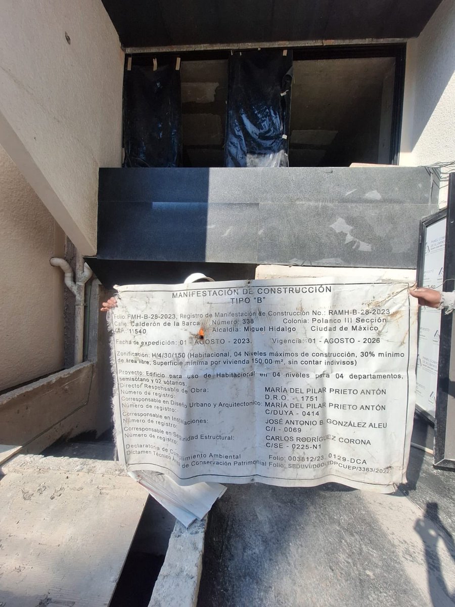 Calderon de la Barca 338 tiene licencia para CUATRO departamentos y tiene 25 MEDIDORES de luz 🤔alcalde ⁦<a href="/mauriciotabe/">Mauricio Tabe Echartea</a>⁩ se comprometió ayer a reinstalar sellos y presentar denuncia penal vs dueños por violación de sellos. NO más ilegalidades en MH.