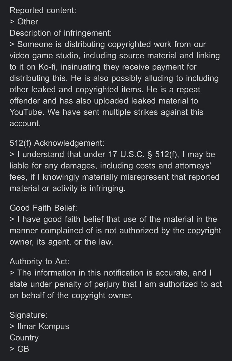 Hey <a href="/studiozaum/">ZA/UM Studio</a> why don’t you just give me a call? Let’s discuss this like friends, feels so impersonal that we only ever chat via DMCA requests 😘