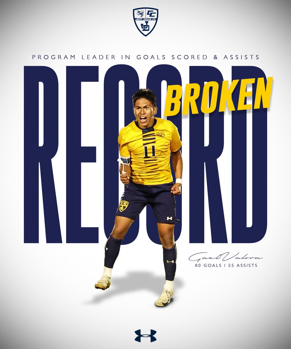 Congratulations to Gael Valora on becoming the all time leading goal scorer and assist leader in Jeff Davis soccer program history. <a href="/GaelValora/">Gael Valora</a> 

📸 <a href="/JLawsonGraphics/">Jess Lawson Graphics</a>