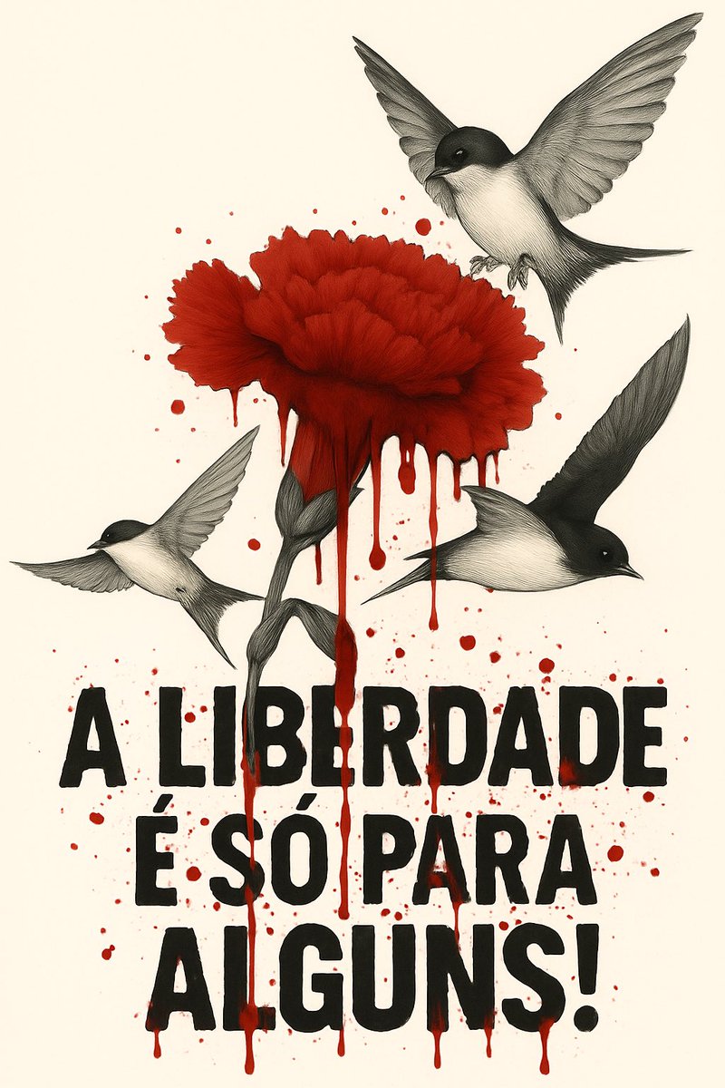 😡 A LIBERDADE É SO PARA ALGUNS.