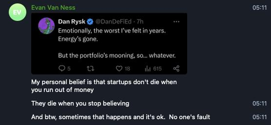 Dan Rysk (@dandefied) on Twitter photo A lot of people reached out after this.
Some shared their own lows. Some asked what’s next for Rysk.
Truth is, we never stopped building.
<a href="/ryskfinance/">rysk finance && 🤌</a> is back. Testnet live.
Mainnet is coming, and partners are already lining up.
New product. New primitive. Same obsession. A lot of people reached out after this.
Some shared their own lows. Some asked what’s next for Rysk.
Truth is, we never stopped building.
<a href="/ryskfinance/">rysk finance && 🤌</a> is back. Testnet live.
Mainnet is coming, and partners are already lining up.
New product. New primitive. Same obsession.