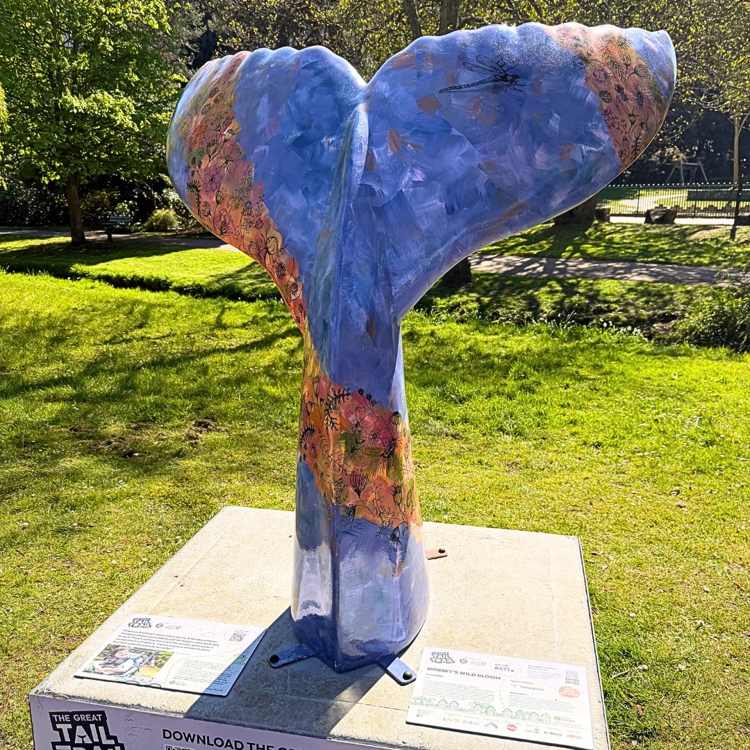 Venaspace's tweet photo. What a splash-tastic launch!🧜‍♀️

The #GreatTailTrail is underway, and you can now find our #Venaspace mermaid tail proudly on display by the tennis courts! Designed by Liz Yelling, our tail celebrates creativity &amp; #community — supporting Julia's House Children's Hospice.💙 https://t.co/A9qGu9xlhW