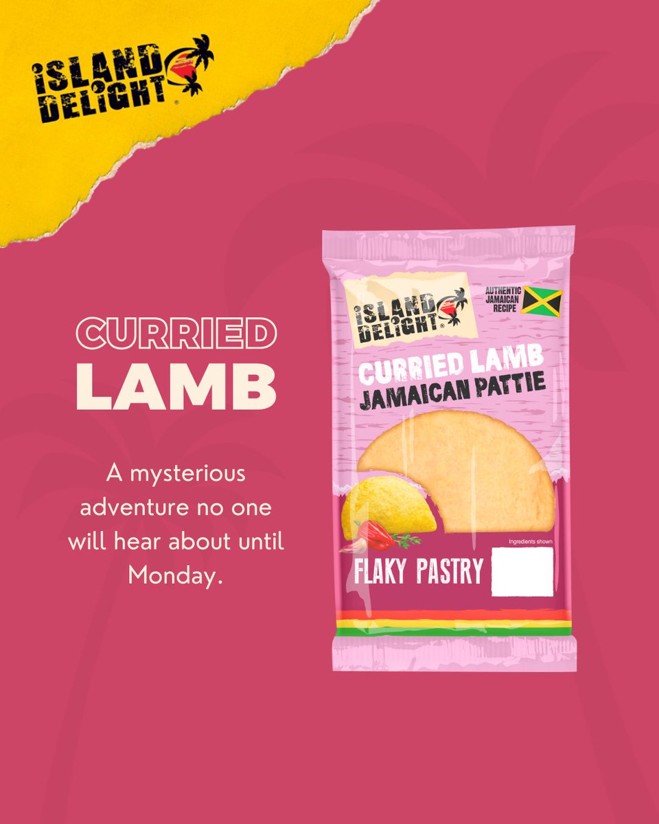 Your pattie order = what you’re doing this weekend.

Pick one and we’ll tell you your fate 🔮

#WeekendPlans #JamaicanPatties