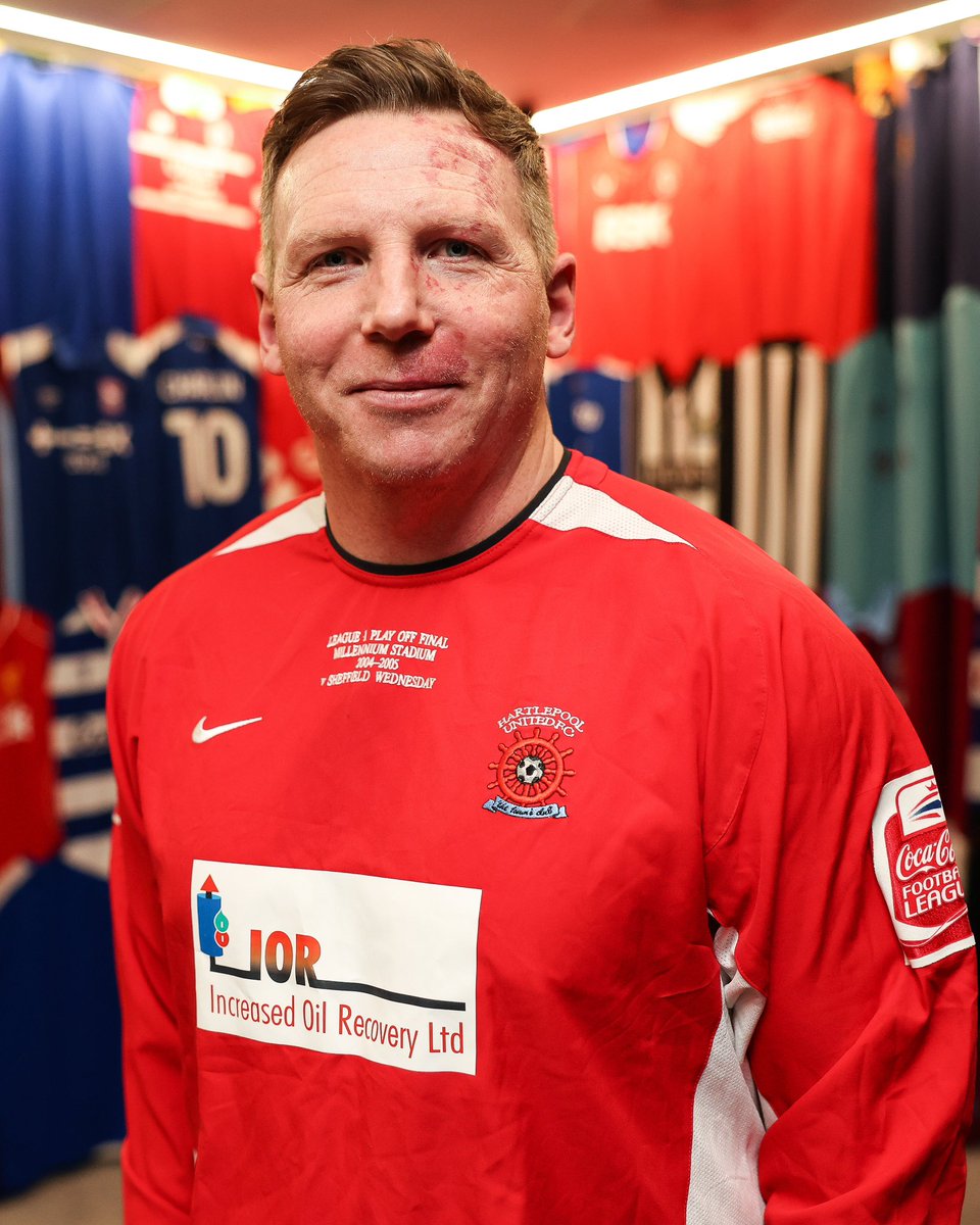 PFA (@pfa) on Twitter photo Pools’ legend <a href="/ritchiehumphs/">Ritchie Humphreys</a> with a classic from the 2005 play-off final for #FootballShirtFriday. 👕
<a href="/BobbyMooreFund/">Bobby Moore Fund</a> 🤝
#HUFC | <a href="/Official_HUFC/">Hartlepool United</a> Pools’ legend <a href="/ritchiehumphs/">Ritchie Humphreys</a> with a classic from the 2005 play-off final for #FootballShirtFriday. 👕
<a href="/BobbyMooreFund/">Bobby Moore Fund</a> 🤝
#HUFC | <a href="/Official_HUFC/">Hartlepool United</a>