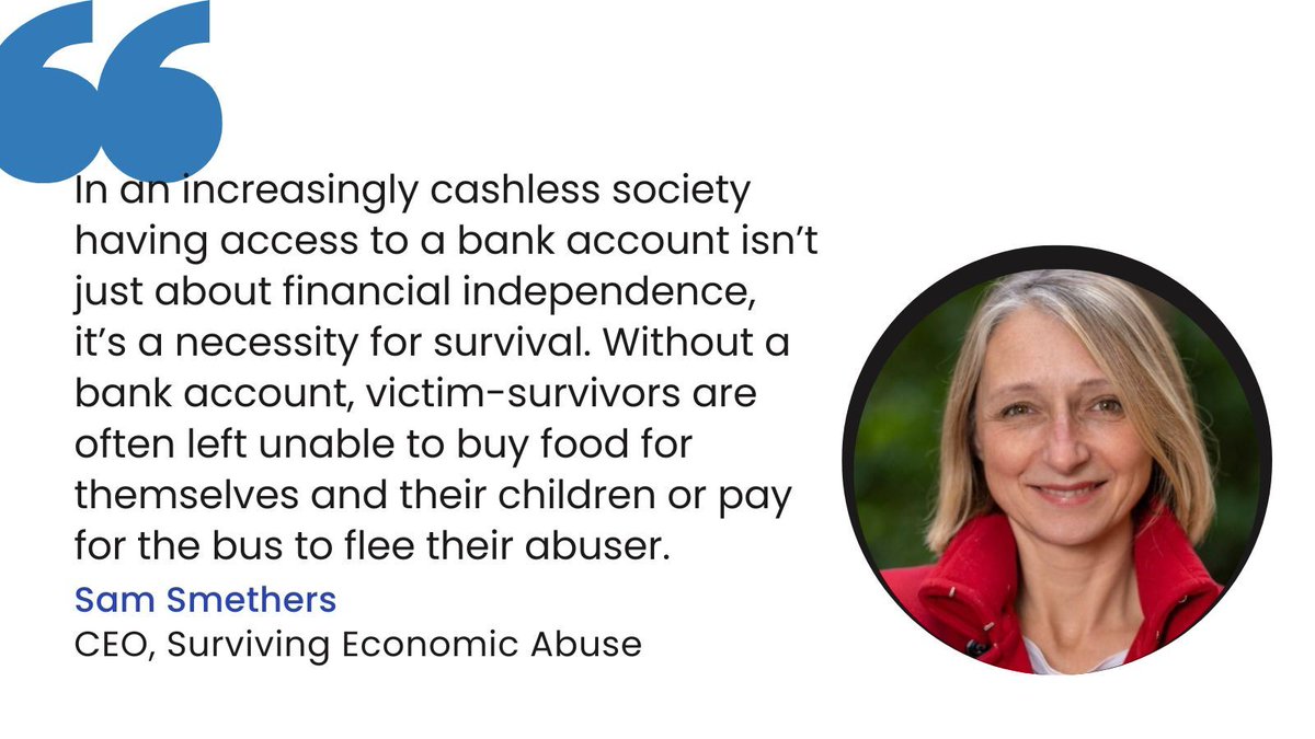 abrdn Financial Fairness Trust (@finan_fairness) on Twitter photo Migrant victim-survivors are being prevented from opening a basic bank account because of unclear immigration rules, according to a new report by the charity <a href="/SEAresource/">Surviving Economic Abuse</a>. This is leaving them trapped with dangerous domestic abusers and facing insurmountable barriers to Migrant victim-survivors are being prevented from opening a basic bank account because of unclear immigration rules, according to a new report by the charity <a href="/SEAresource/">Surviving Economic Abuse</a>. This is leaving them trapped with dangerous domestic abusers and facing insurmountable barriers to