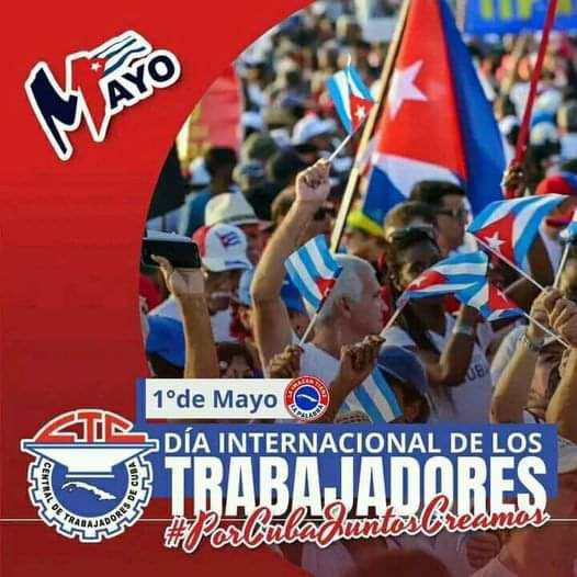 Se intensifican los preparativos en toda #Cuba para celebrar de manera masiva  y colorida la fiesta del #1Mayo, con múltiples iniciativas de los colectivos laborales: #PorCubaJuntosCreamos.