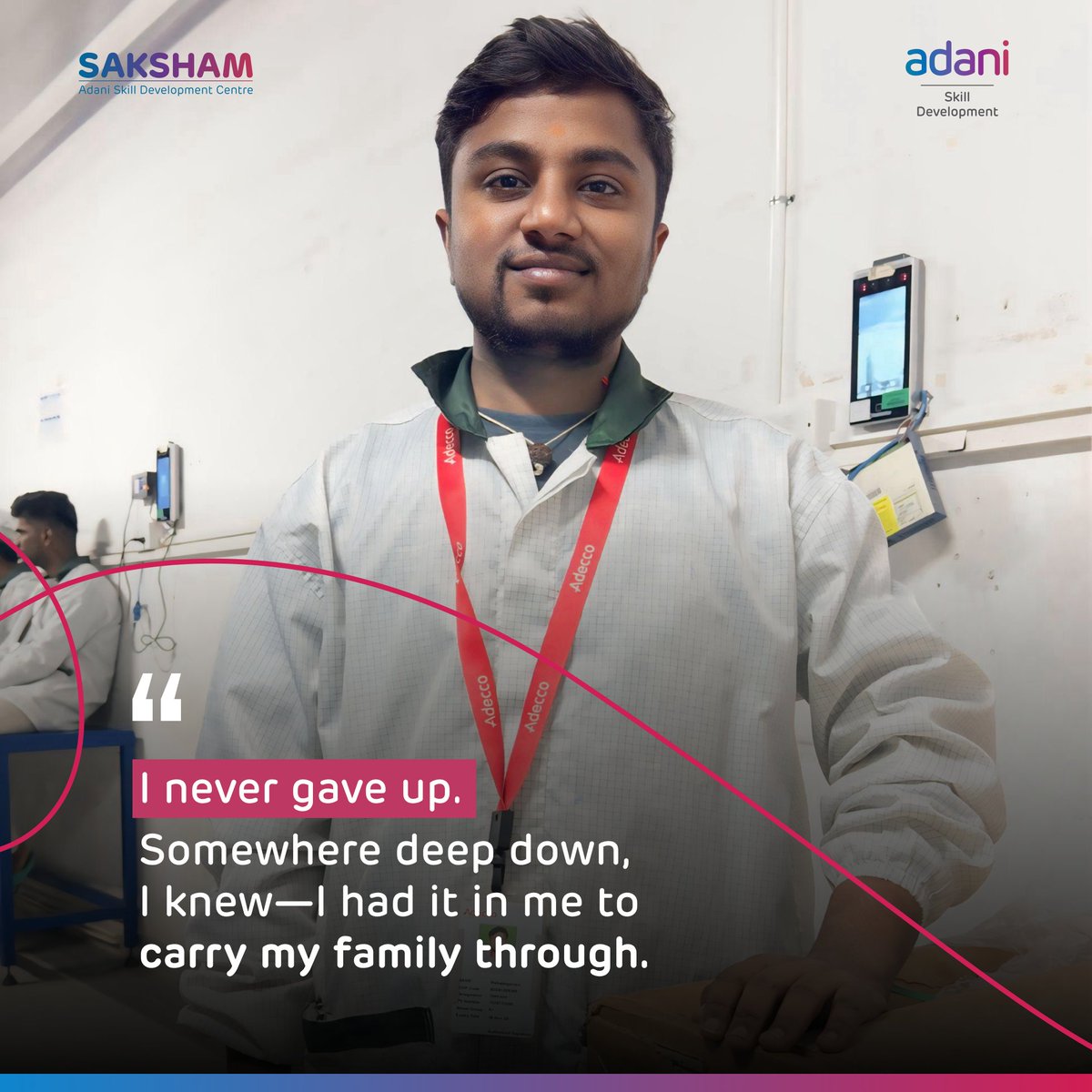 AdaniSaksham's tweet image. Stitch by stitch, Mahalingaraya began again. In the hum of the sewing machine, he found a rhythm that calmed the storm inside him...Click the link to read more!
bit.ly/4iy9lub
#StoriesOfChange
#Karnataka