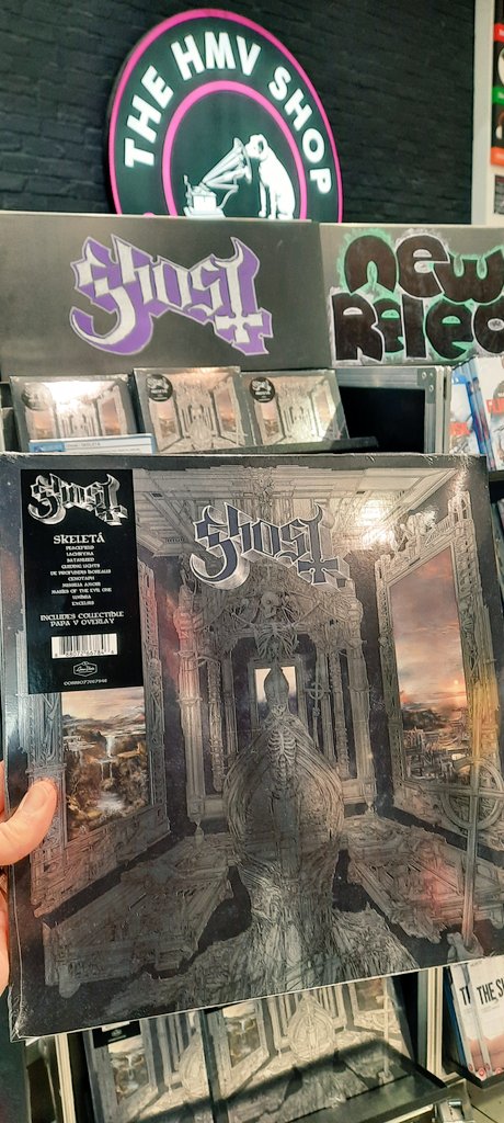 Ghost - SKELETA 

Ghost's Awesome New Album 'Skeleta' Out Today On Cd And Vinyl!!

#ghost #ghostskeleta #papavperpetua #outnow #newmusic #newvinyl #hmv #hmvforthefans #hmvsatanized