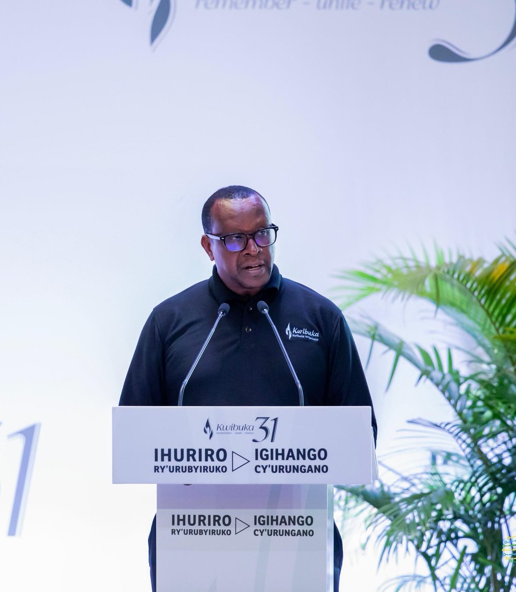 Baho Ntaganira Winny (@bahontaganira) on Twitter photo "Ibimenyetso by’ikoreshwa ry’urubyiruko mu rwango, irondabwoko na Jenoside birabereka uburemere bw’uburyo u Rwanda rwanyuze mu mateka mabi, urubyiruko rugakoreshwa mu kugirira nabi abandi, kugeza kuri Jenoside yakorewe Abatutsi." <a href="/DrDamascene/">Dr. Jean Damascene BIZIMANA</a>
#Kwibuka31
#IgihangoCyUrungano "Ibimenyetso by’ikoreshwa ry’urubyiruko mu rwango, irondabwoko na Jenoside birabereka uburemere bw’uburyo u Rwanda rwanyuze mu mateka mabi, urubyiruko rugakoreshwa mu kugirira nabi abandi, kugeza kuri Jenoside yakorewe Abatutsi." <a href="/DrDamascene/">Dr. Jean Damascene BIZIMANA</a>
#Kwibuka31
#IgihangoCyUrungano