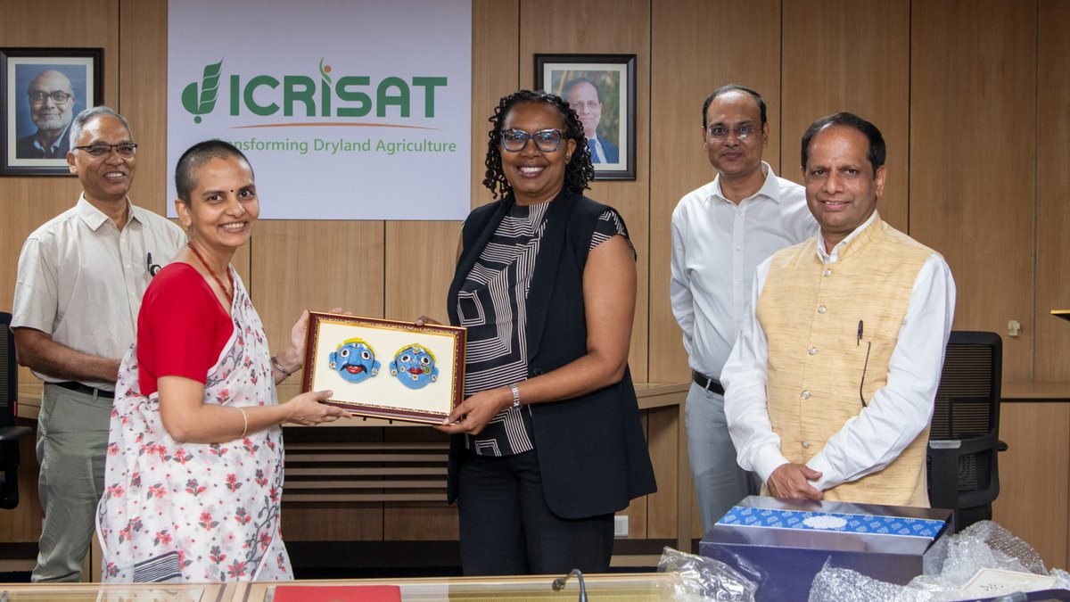 #PressRelease 

ICRISAT and SERP Join Hands to Revitalize Livelihoods in #Telangana through Agro-Processing and Entrepreneurship Development

This agreement signed on 22 April 2025 to establish 2,500 Agro-Processing Enterprises in the state by 2028 marks the start of a