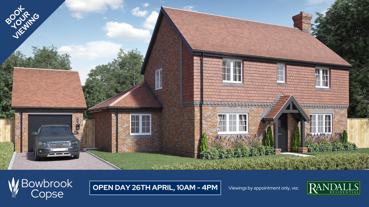 T A Fisher - Creating Value In Property (@tafishergroup) on Twitter photo 🏡 Open Day Tomorrow – Saturday 26th April 🗓️
Explore Bowbrook Copse, a delightful collection of just eight unique homes nestled in the peaceful hamlet of Charter Alley 🌳
Viewings by appointment only. Please contact our selling agents <a href="/RandallsRes/">Randalls Residential Estate Agents Basingstoke</a> on 01256 345635. 🏡 Open Day Tomorrow – Saturday 26th April 🗓️
Explore Bowbrook Copse, a delightful collection of just eight unique homes nestled in the peaceful hamlet of Charter Alley 🌳
Viewings by appointment only. Please contact our selling agents <a href="/RandallsRes/">Randalls Residential Estate Agents Basingstoke</a> on 01256 345635.