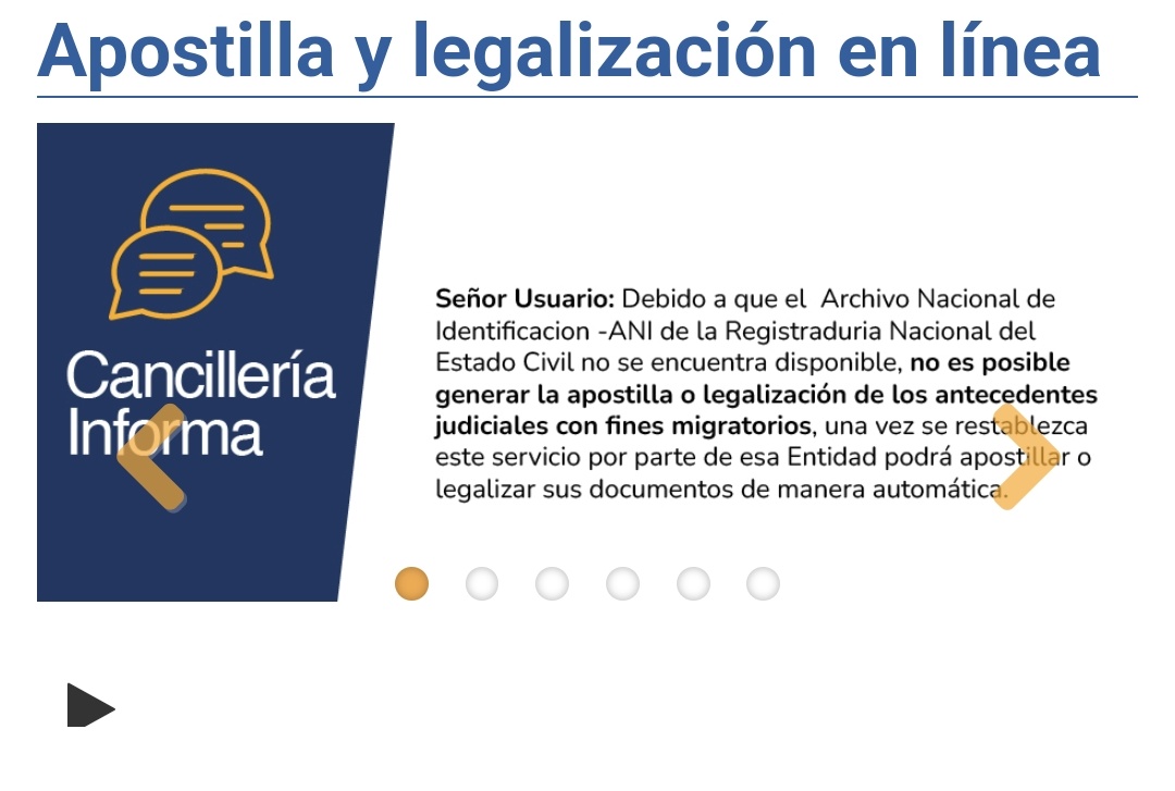 ashleyvcarrillo's tweet photo. @CaracolRadio @NoticiasRCN @CaracolTV @rcnradio @Canal1Colombia.
@Registraduria NO da SOLUCIONES para obtener apostilla Certificado de antecedentes judiciales por falla de hace más de tres semanas afectando millones de proceso migratorios estamos contra reloj @CancilleriaCol https://t.co/zNg4cKsKaS