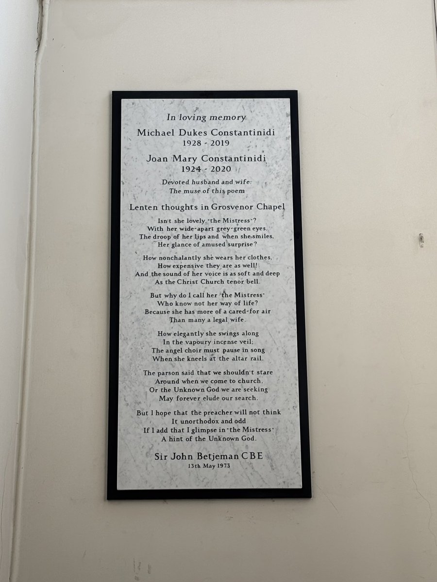 No wonder Betjeman loved this place.