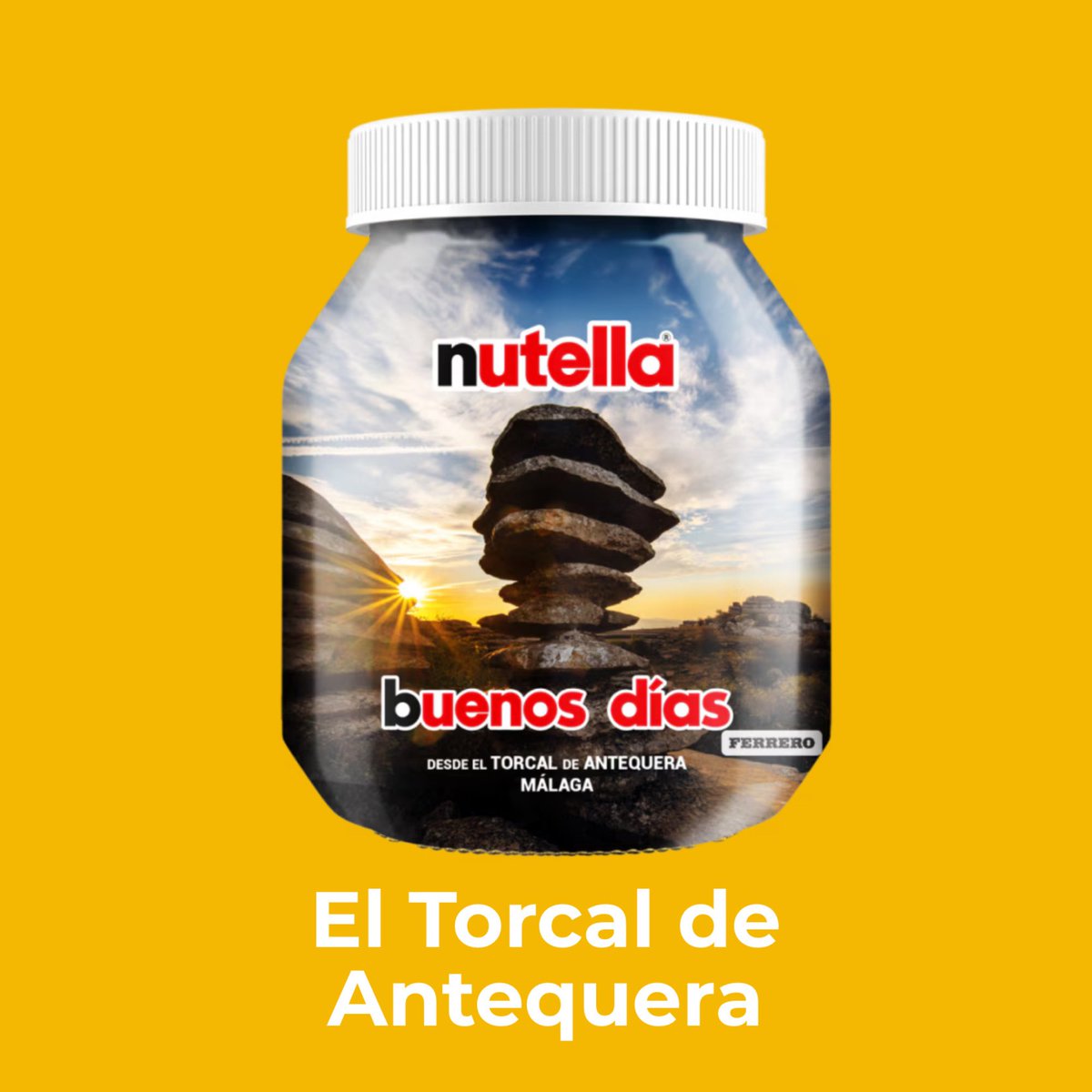 Ayuntamiento de Antequera (@aytoantequera) on Twitter photo 🍫 El Torcal de Antequera representa a #Andalucía en la campaña de <a href="/Nutella_Espana/">Nutella España</a>
Dulce recorrido turístico por los principales enclaves de #España
📲 Haz click:
nutella.com/es/es/nutella-…
Trabajamos para conectar nuestro patrimonio mundial con el mundo
#Antequera es #MásCiudad 🍫 El Torcal de Antequera representa a #Andalucía en la campaña de <a href="/Nutella_Espana/">Nutella España</a>
Dulce recorrido turístico por los principales enclaves de #España
📲 Haz click:
nutella.com/es/es/nutella-…
Trabajamos para conectar nuestro patrimonio mundial con el mundo
#Antequera es #MásCiudad