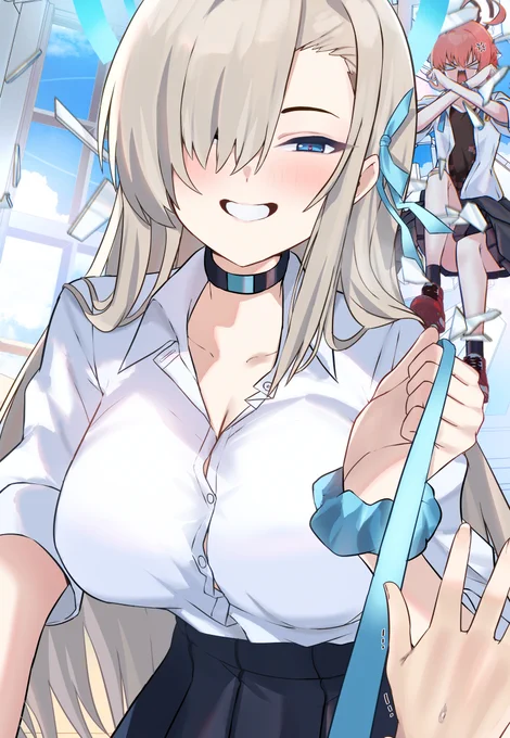 夜のお散歩しよっか#ブルアカ 